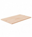 Bathroom Countertop 100x60x2.5 cm Untreated Solid Wood