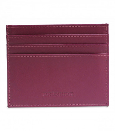 Brunhide Slim 100% Soft Leather Credit Card Holder - 254-300