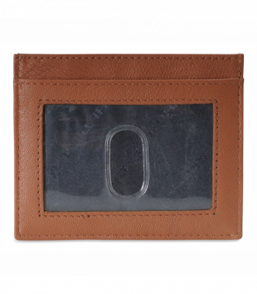 Brunhide Slim 100% Soft Leather Credit Card Holder - 254-300