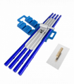 Bull Float Concrete Tools,48’’×8’’ Magnesium Aluminum Alloy Concrete Float with 4 Combinable Handles,Concrete Bull Float with Carrying Toolbox,Trowel,Concrete Bull Float Kit for Concrete Finishing