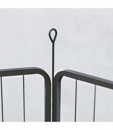 Foldable Steel Pet Enclosure - Secure Space for Pets - Versatile Design