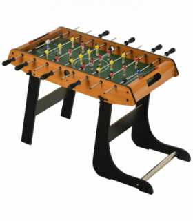 Folding Football Gaming Table Mini Foosball Soccer Table, Family Kids HOMCOM