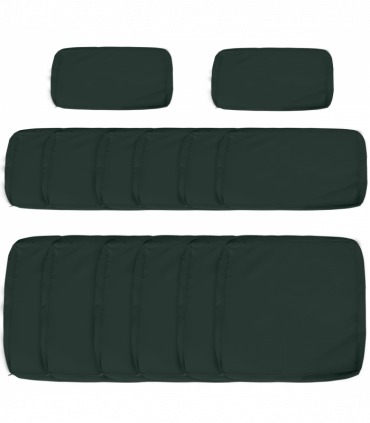 Polyester Grey 65cm x 65cm x 8cm Cushion Covers Pack of 14 Seat Large Small