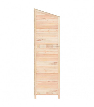 Garden Shed 102x52x174.5 cm Solid Wood Fir
