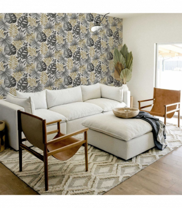 Jungle Wall Black/Gold sw12