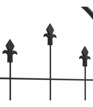 Outsunny Set of 2 Metal Trellis for Climbing Plants, Arrow Design