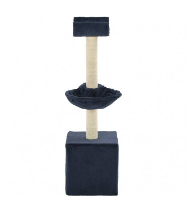 vidaXL Cat Tree with Sisal Scratching Posts 105 cm Blue