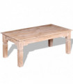 vidaXL Coffee Table Acacia Wood 110x60x45 cm