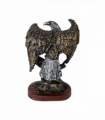 Eagle Statue Eagle Figurine Family Statue for Home Desk Bookshelf Art Ornament