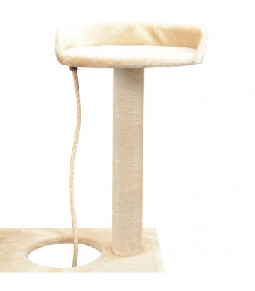 Cat Tree with Sisal Scratching Posts 150 cm Beige