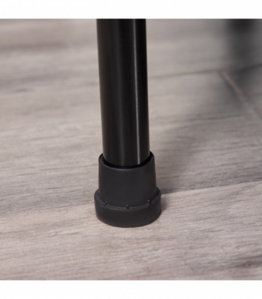 HOMCOM Φ81cm Fitness Trampoline Exercise, Max Load 100 KG, Blue Black