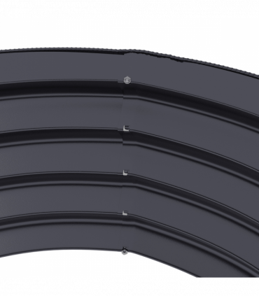 Outsunny Set of 2 Raised Garden Bed Metal Planter Box with Safety Edging, Grey