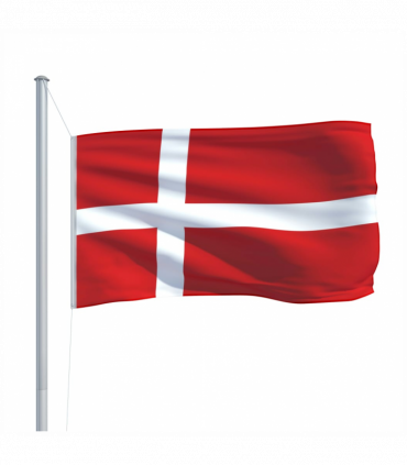 vidaXL Denmark Flag 90x150 cm