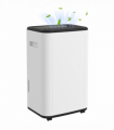 HOMCOM 20L/Day 6L Dehumidifier, Portable Quiet Air Dehumidifier for Laundry