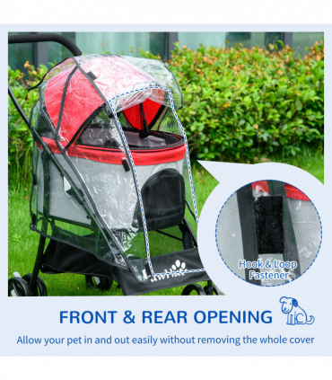 Dog Pram Rain Cover
