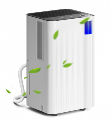 HOMCOM 12L Dehumidifier with Filter, Auto Defrost, Children Lock, for Home