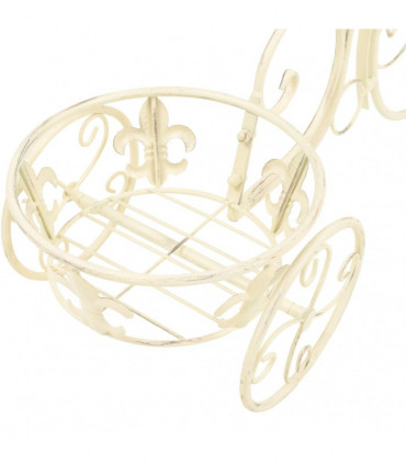 Plant Stand Bicycle Shape Vintage Style Metal