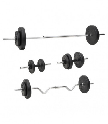 vidaXL Barbell and Dumbbell Plates 60 kg