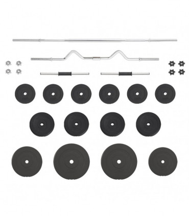 vidaXL Barbell and Dumbbell Plates 60 kg
