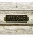 MAN CAVE METAL SIGN Home Decor