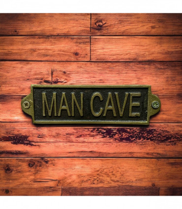 MAN CAVE METAL SIGN Home Decor