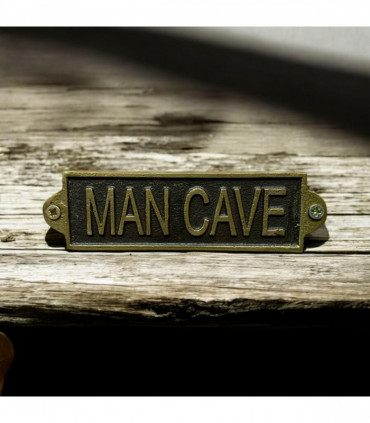 MAN CAVE METAL SIGN Home Decor