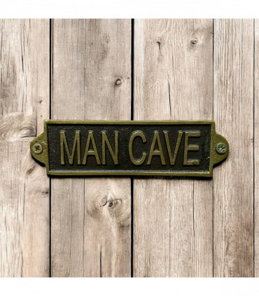 MAN CAVE METAL SIGN Home Decor