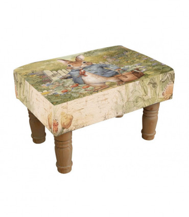 RABBIT FOOTSTOOL