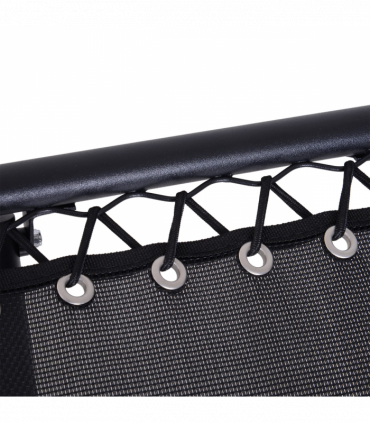 3PC Zero Gravity Chairs Sun Lounger Table Set w/ Cup Holders, Black Outsunny