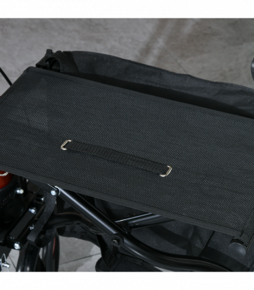 4 Wheel Rollator Walker with Seat Adjustable Mobility Walker with Bag, Red