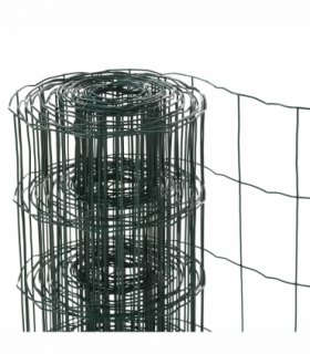 Mesh Fence Green PVC Coated 1000L x 1W x 61H cm Chicken Wire Mesh Garden