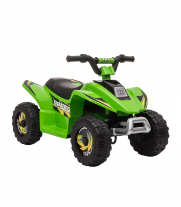 6V Kids Electric Ride on Car with Big Wheels 18-36 Months Toddlers Green