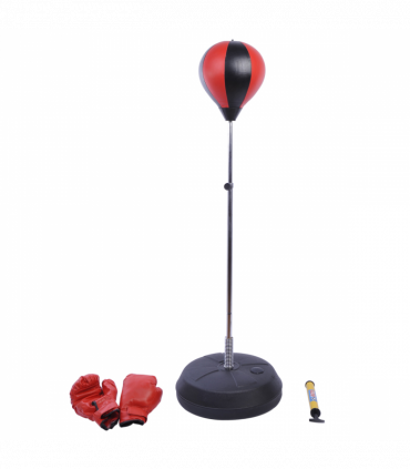Adjust Kids Training Boxing Punching Ball Bag Boxing Punching w/ Gloves HOMCOM