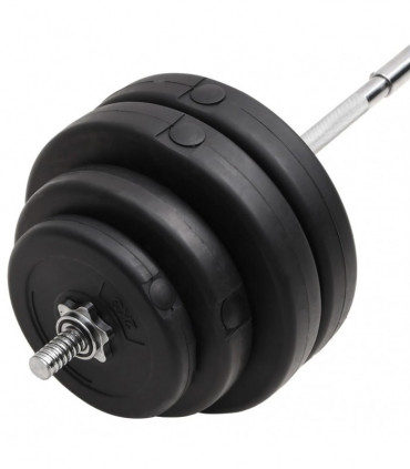 Barbell with Plates 60 kg