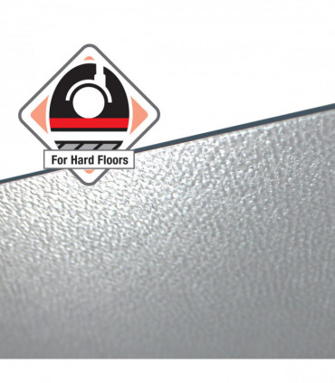 Cleartex® Enhanced Polymer Rectangular Chair Mat for Hard Floors  - 90 x 120cm