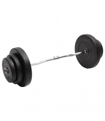 Curl Barbell with Plates 60 kg