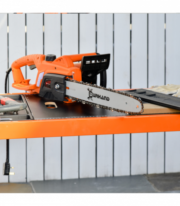 Electric Chainsaw, 2000 W, 40 cm Blade-Orange, 84L x 27W x 20H cm