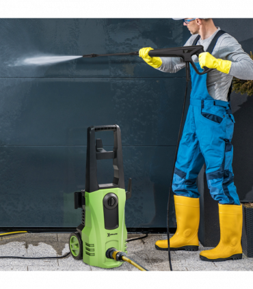 DURHAND High-Performance Power Washer 1800W, 150 Bar, 510 L/h, for Garden, Car