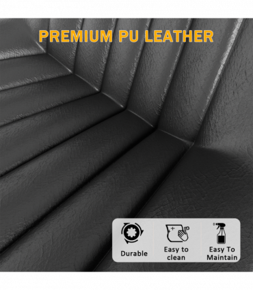 Dining Chairs, Modern Kitchen Chair, Scandinavian Faux Leather Chair with High Back for Living Room Kitchen