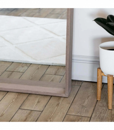 Hanaka - Full Length Walnut Wood Rectangle Mirror - 200cm x 100cm