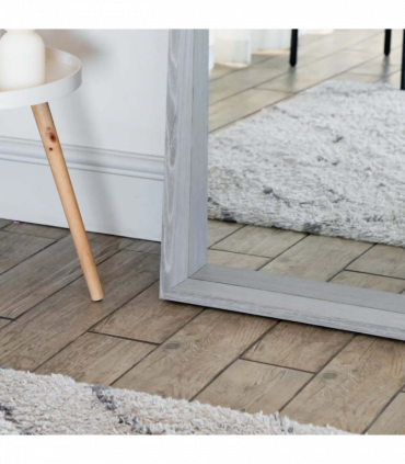 Hanaka- Full Length Grey Oak Rectangle Mirror - 200cm x 100cm