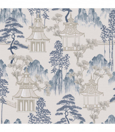 Japanese Pagoda Blue Grey sw12