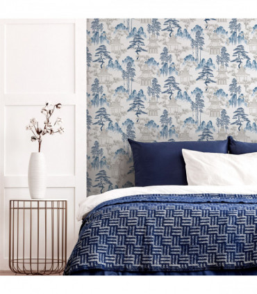 Japanese Pagoda Blue Grey sw12