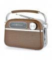Lloytron Bluetooth Rechargeable Radio Vintage- N6403WD