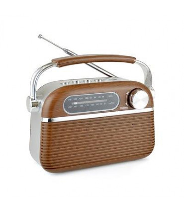 Lloytron Bluetooth Rechargeable Radio Vintage- N6403WD