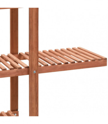 Plant Stand Cedar Wood 86x36x139 cm