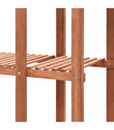 Plant Stand Cedar Wood 86x36x139 cm