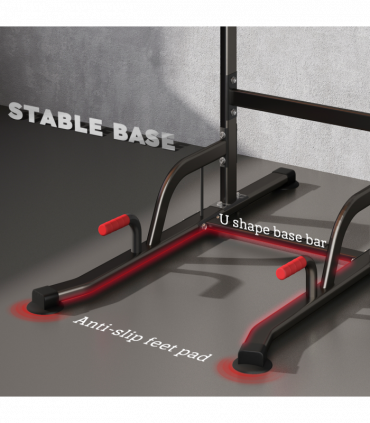 Power Tower Station Pull Up Bar for Home Gym Workout Equipment HOMCOM