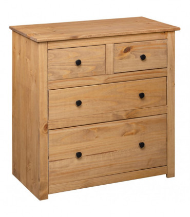 Sideboard 80x40x83 cm Pinewood Panama Range