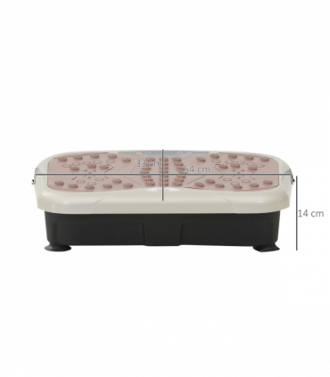 Vibration Plate Machine Fitness Body Shaper Slim Trainer Home Gym HOMCOM